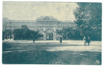 1928 - ORADEA, Military School, Romania - old postcard - unused foto