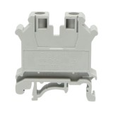 Clema de sir pentru sina DIN 10mm&sup2;, 76A, 1000V, gri, model UK10N