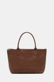 Answear Lab poseta de piele culoarea bej