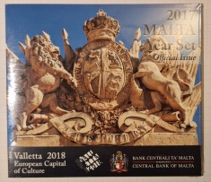 Set Monede Malta Euro, 2017, sigilat