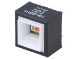 Comutator cu apăsare, 2 poziții, DPDT, 5A/125VAC, ON-(ON)