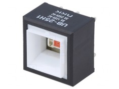 Comutator cu apăsare, 2 poziții, DPDT, 5A/125VAC, ON-(ON) foto