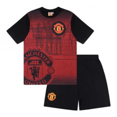 Manchester United pijamale de copii Large Crest - 6-7 let foto