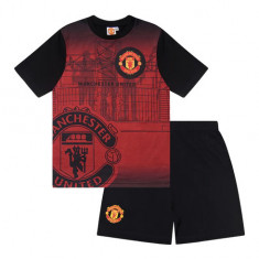Manchester United pijamale de copii Large Crest - 8-9 let
