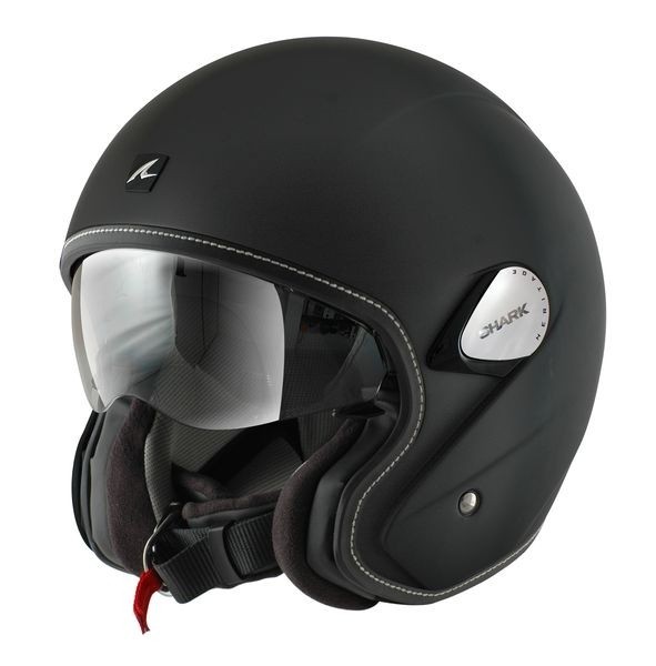 Casca deschisa SHARK HERITAGE BLANK culoare negru mat marimea M Casca deschisa SHARK HERITAGE BLANK culoare negru mat marimea M