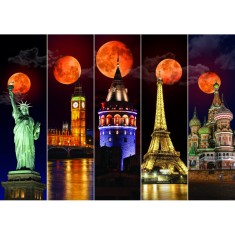 Puzzle 1500 piese - Blood Moon foto