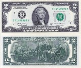 Bancnota SUA 2 Dolari 2017 UNC, America, Bancnote Straine, Necirculata