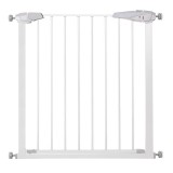 Poarta de siguranta Safety Gate pentru scari, ajustabila 76-85 cm, din otel, alba Household NewTrend