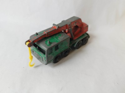 bnk jc Matchbox 30c 8 Wheel Crane Truck - regular wheels foto