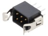 Conector Soclu PCB-Cablu HARWIN 2mm 6 Pini THT Aurit Selectiv M80-8670622