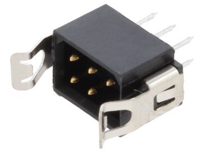 Conector soclu PCB-cablu 2mm 6 pini foto