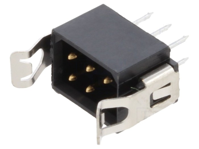 Conector soclu PCB-cablu 2mm 6 pini