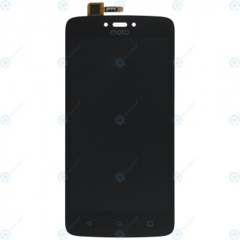 Motorola Moto C Modul display LCD + Digitizer negru foto