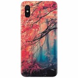 Husa silicon pentru Xiaomi Mi 8 Pro, Morning Fog Inest Nature