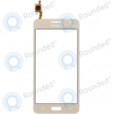 Panou tactil cu digitizor Samsung Galaxy Grand Prime (SM-G530F) auriu