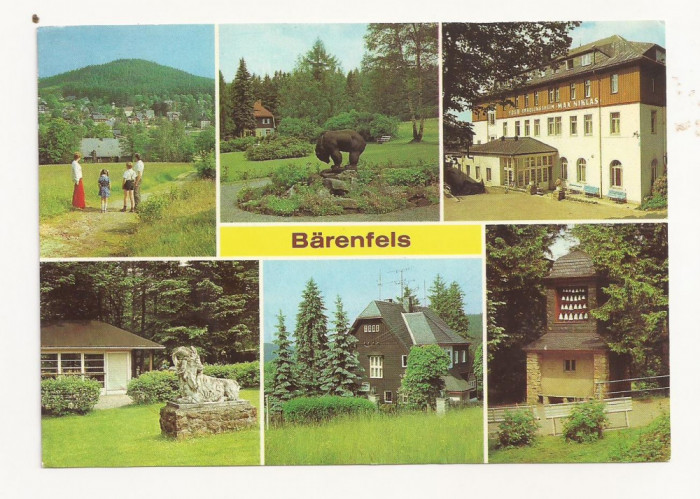 SG1 - Carte Postala - Germania- DDR- Barenfels , Circulata 1983