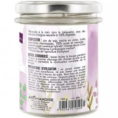 Lumanare parfumata naturala Aromandise Relax vegana 150g