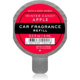 Bath &amp; Body Works Winter Candy Apple parfum pentru masina rezervă 6 ml