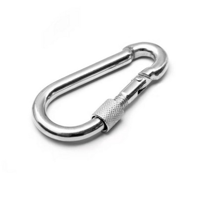 Carabina galvanizata 80 x 8 mm, cu blocare, sustine 230 kg foto