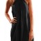 W595-1 Rochie scurta, asimetrica fara maneci