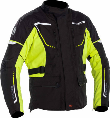 Geaca Moto Touring Richa Phantom 2 Jacket, Negru/Galben, 5XL foto