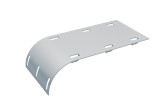 Placa metalica 180x90mm indoita pentru coborare cabluri din canalul metalic, ARKYS