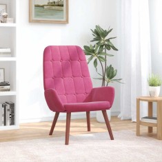 vidaXL Scaun de relaxare, roșu vin, catifea 4102637