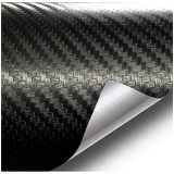 Folie colantare auto Carbon 3D Negru, 3m x 1,27m AVX-KX8728, AVEX