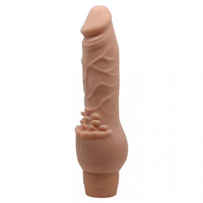 Vibrator Realist Clark Multispeed Natural 19.5 cm