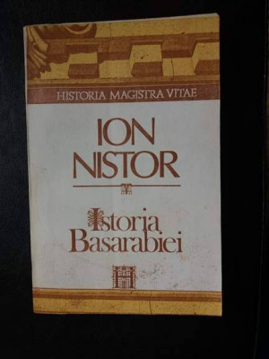 Istoria Basarabiei,Ion Nistor foto
