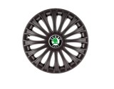 Cumpara ieftin Set 4 capace roti Dino Negru R16 pentru gama auto Skoda, Autohelix MSA