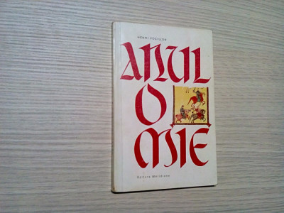 ANUL O MIE - Henri Focillon - Editura Meridiane, 1971, 133 p. foto