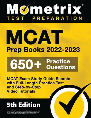 MCAT Prep Books 2022-2023 - MCAT Exam Study Guide Secrets, Full-Length Practice Test, Step-by-Step Video Tutorials: [5th Edition] foto