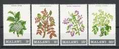Malawi 1971 Mi 169/72 MNH, nestampilat - Flori foto