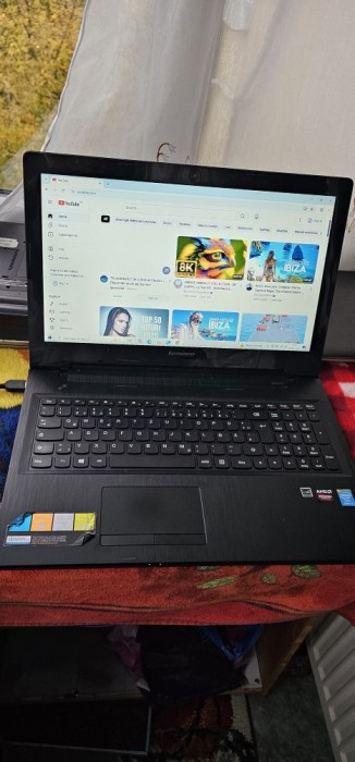 LEPTOP LENOVO G50-70 PROCESOR i3-4010U/1,70GHz/ RAM 8GB / HARD 1 TB, WIN 11 SE VINDE CU INCARCATOR , NU TINE BATERIA .