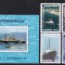 ROMANIA 1997 LP 1426 LP 1427 PROTEJAREA MEDIULUI GREENPEACE SERIE+COLITA MNH