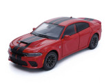 Macheta auto Dodge Charger 2015 red, lumini, sunet, directie activa, 1:32 Tayumo