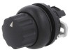 Comutator rotativ 22mm negru fără IP66