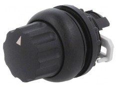 Comutator rotativ 22mm negru fără IP66