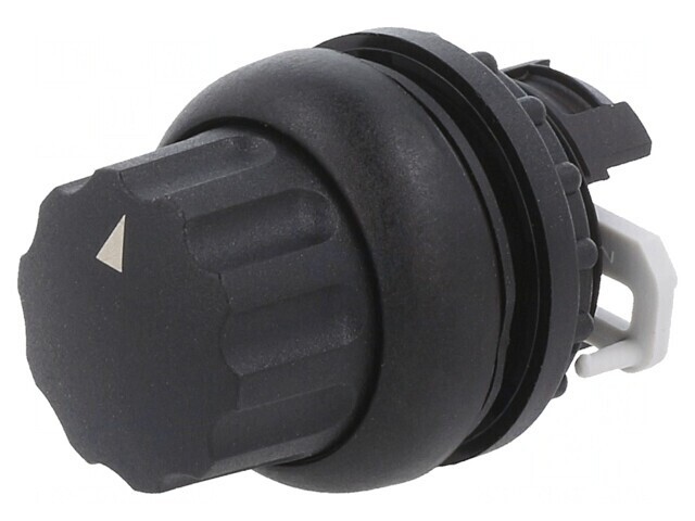 Comutator rotativ 22mm negru fără IP66