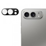 Folie de protectie Camera Spate Techsuit pentru Apple iPhone Duo, Sticla Securizata, Neagra