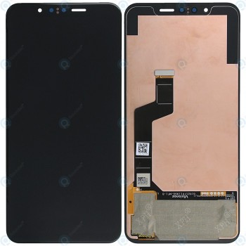 LG G8S ThinQ (LM-G810) Modul display LCD + Digitizer negru foto