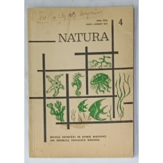 NATURA , REVISTA SOCIETATII DE STIINTE BIOLOGICE DIN R.S.R. , NR. 4 , 1971