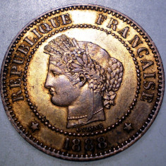 F.085 FRANTA CERES 2 CENTIMES 1888 A XF/AUNC