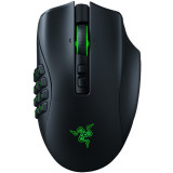 Mouse gaming wireless Razer Naga V2 Pro, 20 butoane, 30k DPI, negru