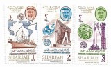 Sharjah - A 100-a aniversare a I.T.U., 1965 - valori neobliterate