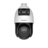 Camera de supraveghere IP Speed Dome 4MP Hikvision DS-2SE4C415MWG-E, lentila fixa bullet: 2.8 mm, lentila varifocala PTZ: 4.8 to 72 mm, 15 &times; optical