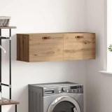 vidaXL Dulap de perete Pe perete stejar artizanal 100 x 36.5 x 35 cm 879562