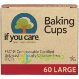 Hartie de Copt Briose Nealbita, fara Clor si Compostabila Large 60buc