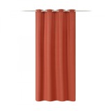 Draperie Elfie Opac cu inele Jemidi, 140 x 245 cm, Rosu, Poliester, 55279.29.01